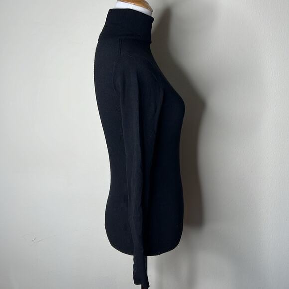 Diane von Furstenberg Black Jelena Turtleneck - Picture 5 of 6